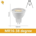thumbnail image 1 of Gatetop-foco Led para decoración del hogar, Bombilla de iluminación interior, AC110V, AC220V, GU10, GU5.3, MR16, 1 of 4