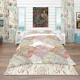 thumbnail image 2 of Designart 'Watercolor Painting with Ethnic Motif' Bohemian & Eclectic Duvet Cover Set, 2 of 4