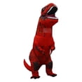thumbnail image 2 of Infltable Dinosaur Costume for Adult Halloween Party T-rex Cosplay Unisex Costume Outfit Mascot, 2 of 5