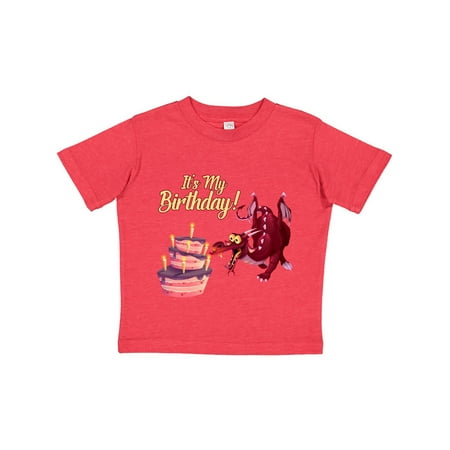 

Inktastic It s My Birthday Dragon Gift Toddler Boy or Toddler Girl T-Shirt