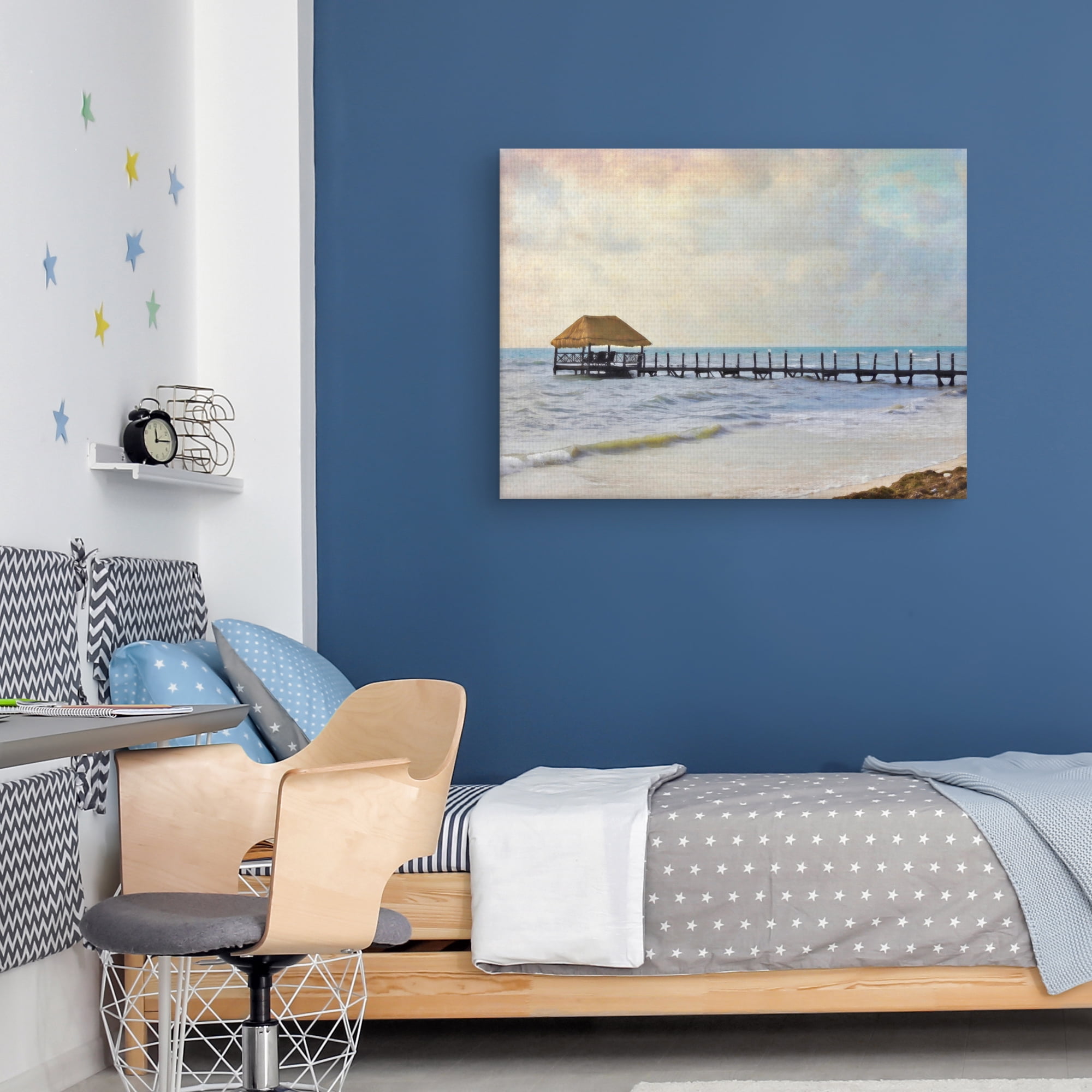 Paradise Pier by Graffi-tee Studio Canvas Art