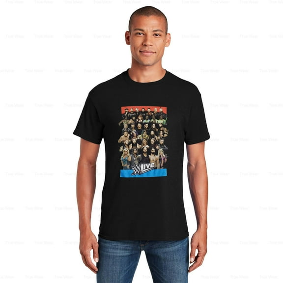 WéarCLOTHING WWE RAW SMACKDOWN Live T-Shirt Wrestling, Black, Event, WWE Universe , for Unisex, up to size 5XL
