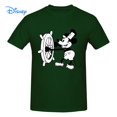 thumbnail image 1 of Disney Mickey Mouse Steamboat Willie T shirt Harajuku Short Sleeve T-shirt 100% Cotton Graphics Tshirt Brands Tee TopM Gao Jinjia LED, 1 of 2