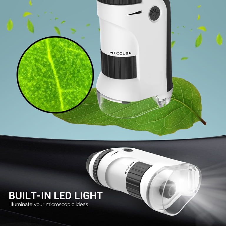 BEBANG Pocket Microscope Handheld Mini Kids Microscope photo 4
