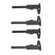 thumbnail image 5 of Regla de medición para tatuaje de cejas, desechable, de 80 mm, color negro, para microblading, calibrador Vernier de cejas, 10 unidades, 5 of 14