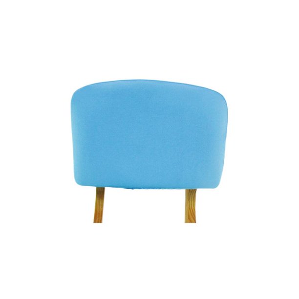 Funda para respaldo de silla de oficina, elegante y decorativa, para protección del respaldo de la silla de oficina. Azul 28cmx48cm