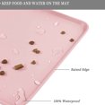 thumbnail image 4 of Estera impermeable grande del animal doméstico del gel Estera a prueba de fugas de la comida para mascotas Vhermosa, 4 of 5