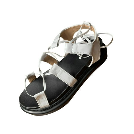 

Sandals Women Summer New Style Thick-Soled Cross Straps Comfortable Beach Women S Sandals