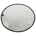 thumbnail image 1 of Réflecteur Argent et Blanc, Réflecteur Photo Rond, Réflecteur Photo Réflecteur Réflecteurs de Lumière, avec Sac de Rangement pour l'Éclairage de Photographie de Studio et l'Éclairage Extérieur, 1 of 8