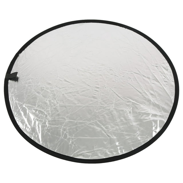 Réflecteur Argent et Blanc, Réflecteur Photo Rond, Réflecteur Photo Réflecteur Réflecteurs de Lumière, avec Sac de Rangement pour l'Éclairage de Photographie de Studio et l'Éclairage Extérieur