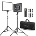 thumbnail image 1 of Kit de iluminación LED para panel de vídeo Neewer 18, 45 W, paquete de 2, 1 of 8