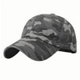 thumbnail image 2 of Aloohaidyvio George Men's Camo Baseball Hat Soft Vintage Washed Cotton Baseball Cap, 2 of 6
