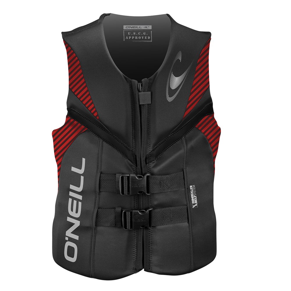 o neill men's reactor uscg life vest size chart