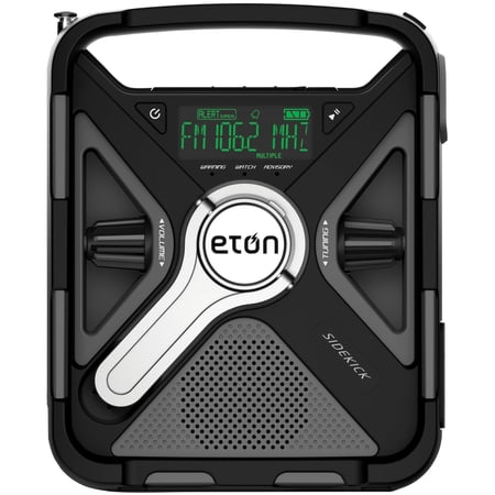 UPC: 0750254811012 | Eton Portable AM/FM Radios  Black  NFRX5SIDEKICK