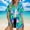 520-Multicolor-1, variant on Byworldtasic Women's Collared Shirt Womens Tropical Shirt Summer Beach Hawaii Button Down Short Sleeve Blouses Floral Tops Multicolor-1