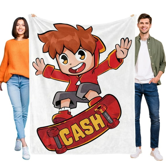 Cash & Nico Throw Blanket Gifts for Fans Lover Girls Boys Women Present Hoodie Him Bed 60"x80"
