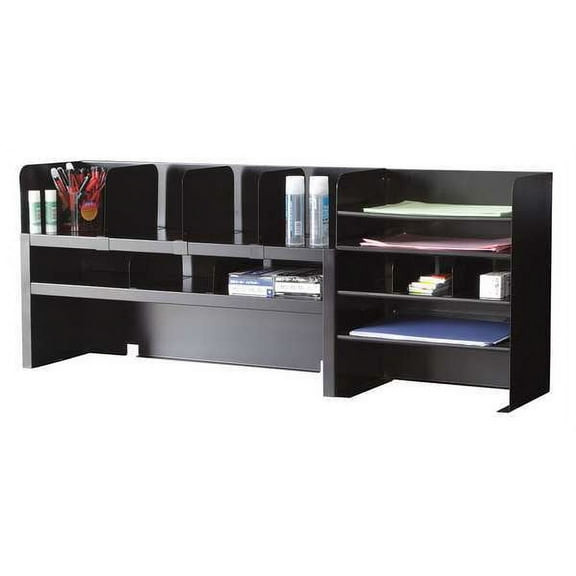 Manufacturer Varies Desktop Organizer,13 Compartment,Blk 2KEJ8