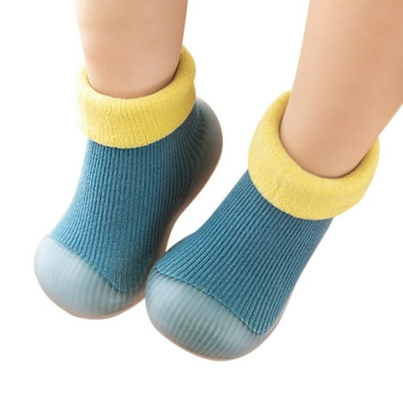 

Lovebay 0-4Years Kids Baby Boy Girls Non-Skid Indoor Slipper Infants Breathable Elastic Socks Shoes
