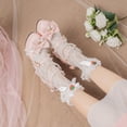 thumbnail image 6 of SACFOF Platform Mary Jane Heels Chunky Cute Gothic Lolita Dress Shoes Bow Platform Heels, 6 of 6