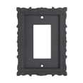 thumbnail image 1 of DOLITY Light Switch Cover Plate Black Outlet Cover for Kitchen Living Room Home Use Style C, 1 of 9