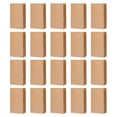 thumbnail image 1 of ELAYARD 20Pcs Oilproof Kraft Paper Storage Bags Well Made Bread Paper Bags for Fridge Use, 1 of 8