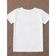 thumbnail image 2 of Women's Casual Four-Leaf Clover Print T-Shirt - Soft Cotton, Machine Washable, Round Neck, Non-Transparent with Leopard & Plaid Design - Perfect for All Seasons, Ladies T Shirts, 2 of 5