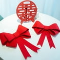 thumbnail image 2 of Corbata de lazo roja grande y creativa, delicada corbata de lazo grande, decoración de corbata de lazo grande, 2 of 8
