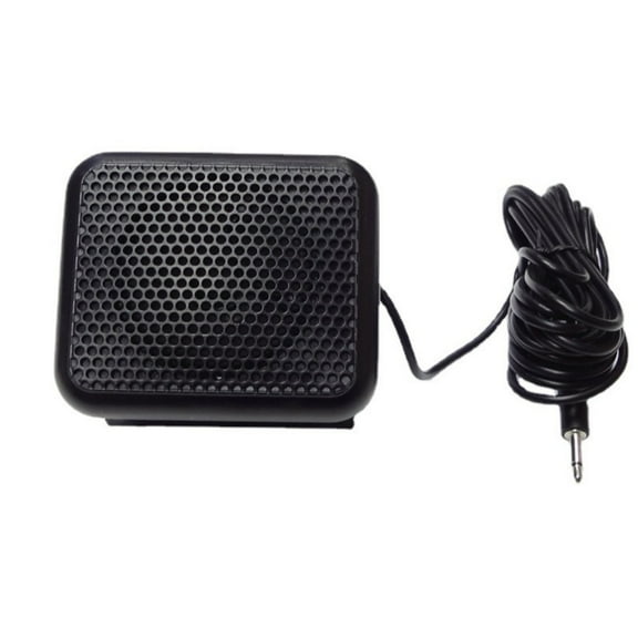 Small Size Corded Speaker With 3.5mm Plug 3W Improved Bass For Car Radio Outdoor Use And Travel Accessories