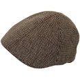 thumbnail image 2 of Brooklyn Hat Co Bricks Duckbill Ivy Cap (Brown / Large), 2 of 3