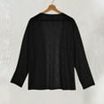 thumbnail image 4 of HongQid Women's Cardigan Lightweight Long Sleeve Open Front Hollow Lace Long Sleeve Tops, 4 of 5