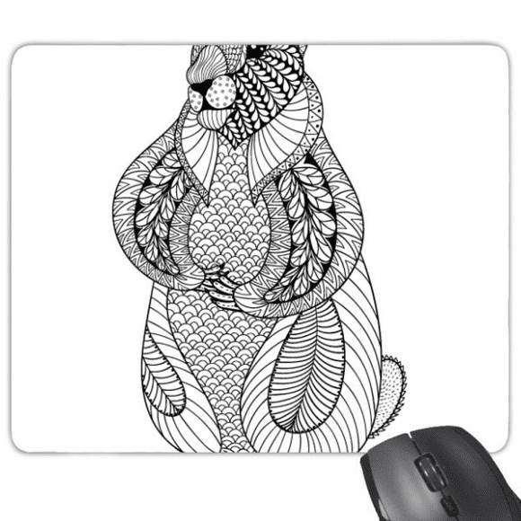Animal Big Mouse Picture Mouse Pad Non-Slip Rubber Mousepad Game Office