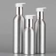 thumbnail image 2 of 2x Empty Makeup Shampoo Pump due to manual Bottles Aluminum Cream Lotion Containers 150ml, 2 of 9