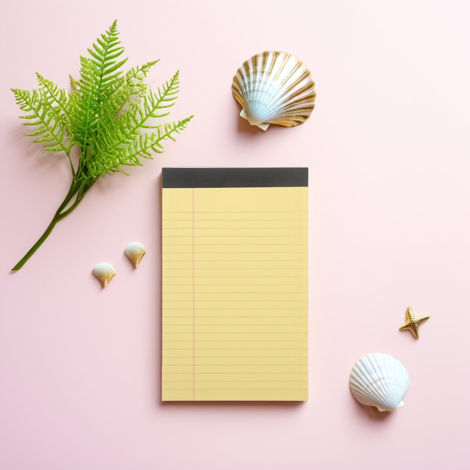 WHAMVOX 12 Pads Yellow Legal Pad For Lawyers And Businesses Simple Design Notepads