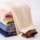 thumbnail image 4 of 2024 Otoño/Invierno niños forro polar capa Base gruesa pantalones cálidos niños niñas pantalones de casa a rayas ropa de dormir para mediados a grandes Ch, 4 of 5