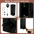 thumbnail image 4 of Support de Refroidisseur de Canette avec Porte-Bouteille 25 Peut Refroidisseur Distributeur Mural Peut Refroidisseur Rack 11,8 3,9 3,9 Pouces, 4 of 7