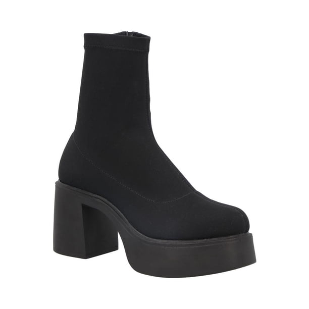 Botas Mujer Real Jungle Vestir Licra Textil Suela Alto Ligera negro 26 REAL JUNGLE 179