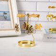 thumbnail image 2 of Candle Holder Rotary Tea Light Holder Christmas Table Decoration Cup, 2 of 5