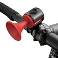 thumbnail image 2 of ¡Venta caliente! Bocina de bicicleta eléctrica 120dB Adultos Niños Alarma de bocina de bicicleta IPX4 Bocinas de bicicleta electrónicas a prueba de agua para manillares Ebike Scooter Horn, 2 of 8