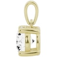 thumbnail image 3 of Unique Moments 1.50 ct Lab Grown Round Diamond Solitaire Pendant Necklace for Women 14K Yellow Gold, 3 of 4