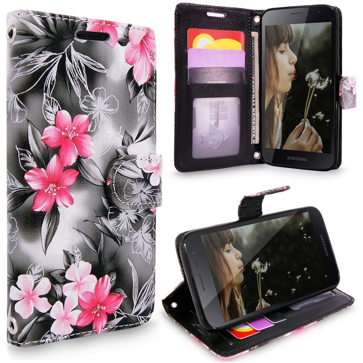 Galaxy J2 Core Case, Galaxy J2 2019 Case, Cellularvilla [Card Slot] Pu