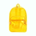 thumbnail image 2 of Transparent Waterproof PVC Backpack | Large Capacity Clear Travel Bag | Multiple Compartments | Ergonomic Adjustable Straps | Durable Easy-Clean Material | 16x11x6 Inch, 2 of 6