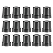 Unique Bargains 6mm Shaft Hole Knob for Speaker Effect Pedal Amplifier Potentiometer Knob 13x15.5mm 15 Pcs
