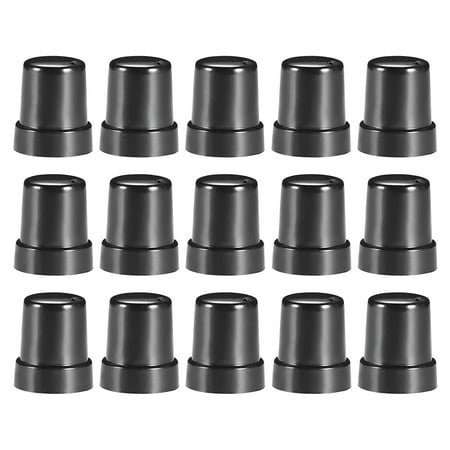 Unique Bargains 6mm Shaft Hole Knob for Speaker Effect Pedal Amplifier Potentiometer Knob 13x15.5mm 15 Pcs