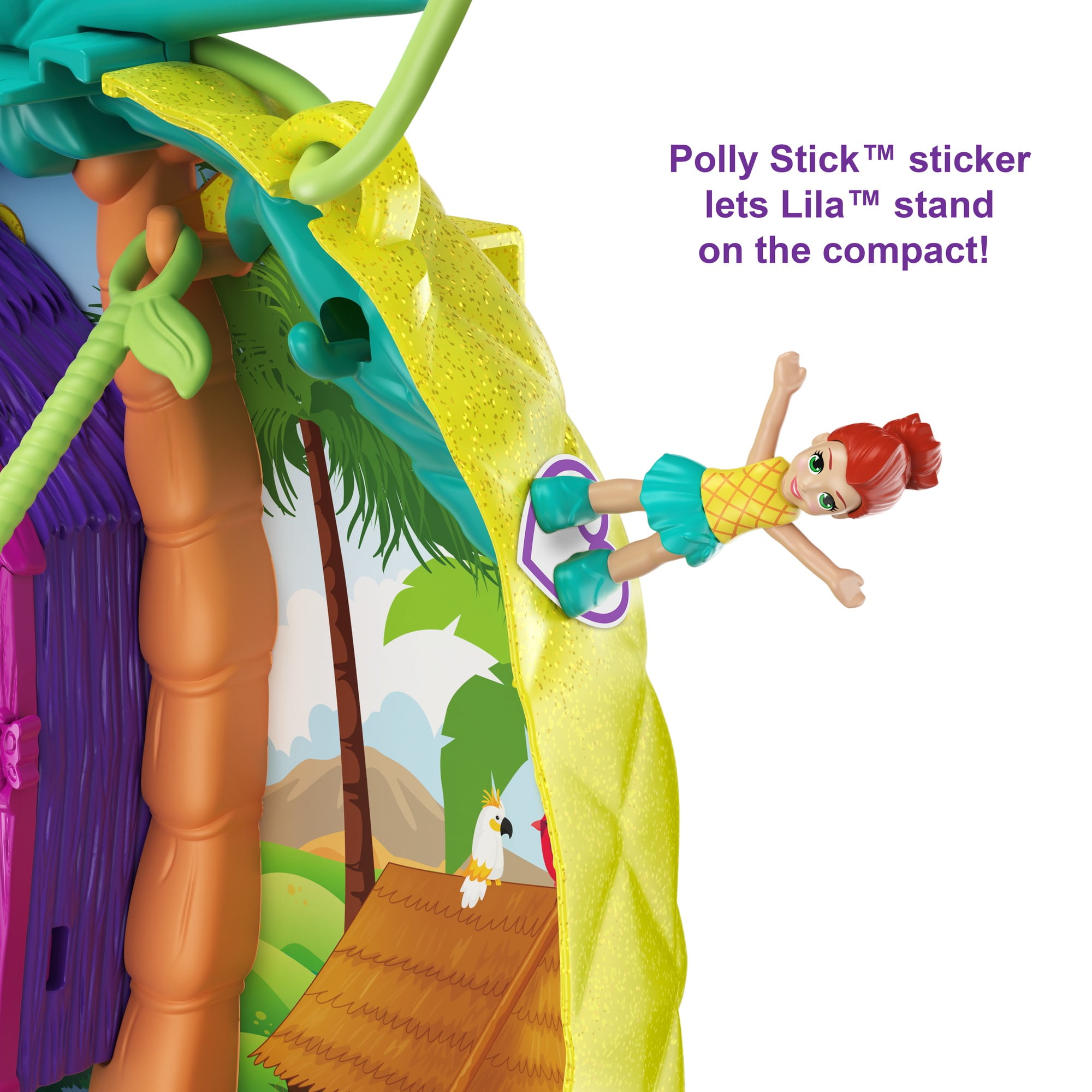 polly pocket pineapple purse