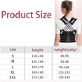 thumbnail image 5 of Adjustable Back Posture Belt Office Home Gym Unisex, Back Straightener Posture Corrector, Back Brace For Posture, 5 of 5