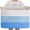 Gradient Light Blue, variant on 108L Super Large Blanket Basket, 25”x16”x16” Rectangle Woven Baskets for Storage, Cotton Rope Basket For Living Room, Toy Storage with Handle - Gradient Blue