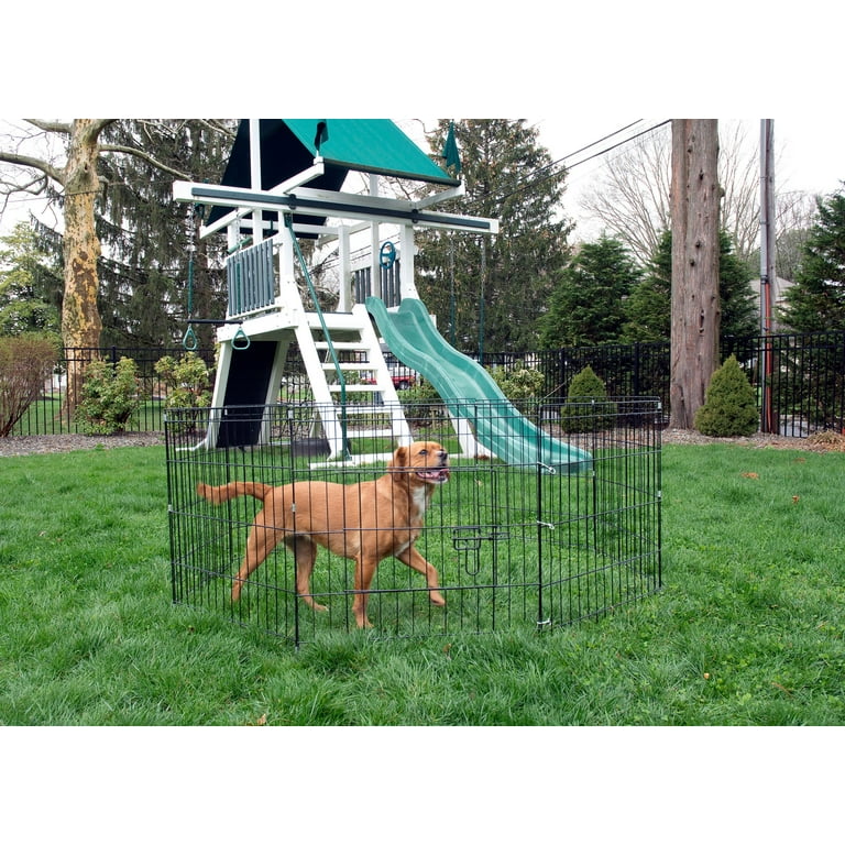 Iconic Pet - Octagon Eight Panel Portable (Foldable) Pet Dog Cat