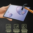 thumbnail image 6 of For Samsung Galaxy Tab A8 (10.5 inch) 2022 Tempered Glass Screen Protector 9H Hardness, Touchpad Compatible, Case Friendly, Bubble Free, AB Glue, Ultra HD Cover ,Xpm Screen Protector [ Clear ], 6 of 8