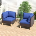 thumbnail image 2 of POCASSY Patio Accent Chair with Cushions, 2 of 5