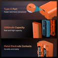 thumbnail image 3 of Batería de repuesto SMALLRIG para Sony NP-F550 3500mAh USB-C, 3 of 9